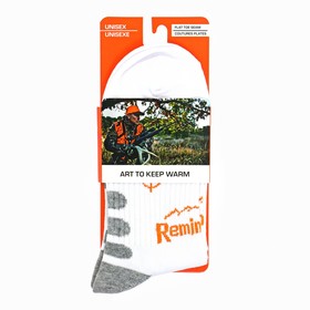 Термоноски "Remington Hunting Thin Short Socks" 40 Den, бело-оранжевые, р. 40-43 9330091