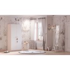 Шкаф двухсекционный Polini kids Simple, дуб пастельный-белый 9341407 - фото 319809579