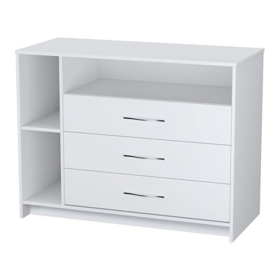 Комод c 4 ящиками Polini kids Simple 2110, 505×1130×865 мм, белый