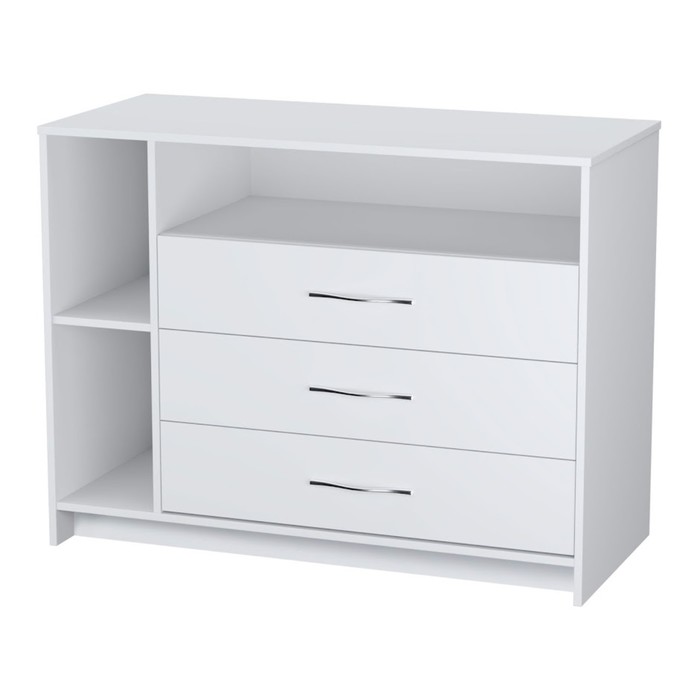 Комод c 4 ящиками Polini kids Simple 2110, 505×1130×865 мм, белый - Фото 1