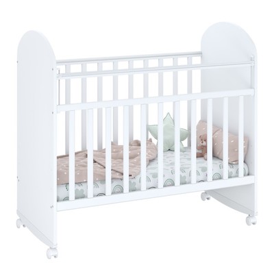 Кроватка детская Фея 701, цвет белый