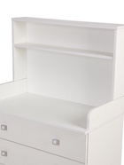 Комод со стеллажом Polini kids Simple 2580, 467×804×1367 мм, белый - Фото 4