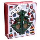 УЦЕНКА Сувенир новогодний «Ель на подставке с игрушками» (набор 18 предметов,) музыкальная, заводная - Фото 1