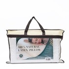 Подушка латексная Coco Blues Latex Pillow, размер 50 х 30 х 7/9 см - Фото 1