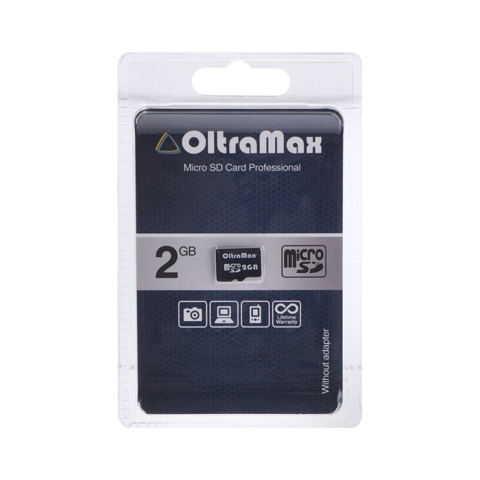 Карта памяти OltraMax MicroSD 2 Гб SDHC класс 2 19200₽