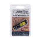 Флешка OltraMax 250, 4 Гб, USB2.0, чт до 15 Мб/с, зап до 8 Мб/с, жёлтая - фото 51302995 Флешка OltraMax 250, 4 Гб, USB2.0, чт до 15 Мб/с, зап до 8 Мб/с, жёлтая - фото 51302995