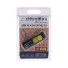 Флешка OltraMax 250, 8 Гб, USB2.0, чт до 15 Мб/с, зап до 8 Мб/с, жёлтая - Фото 3