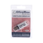 Флешка OltraMax 230, 16 Гб, USB2.0, чт до 15 Мб/с, зап до 8 Мб/с, белая 9308395 - фото 10053072