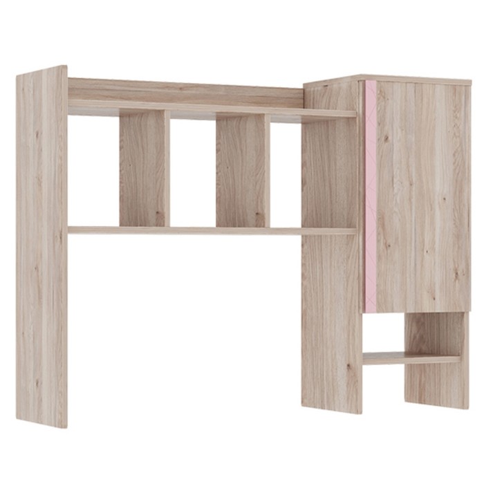 Надстройка для стола «Лайк 29.01», 1390 × 290 × 1010 мм, цвет дуб мария / роуз