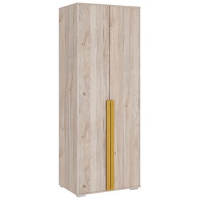 Шкаф двухдверный «Лайк 03.01», 800 × 550 × 2100 мм, цвет дуб мария / горчица