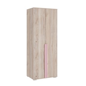 Шкаф двухдверный «Лайк 03.01», 800 × 550 × 2100 мм, цвет дуб мария / роуз