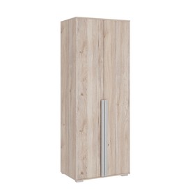 Шкаф двухдверный «Лайк 04.01», 800 × 550 × 2100 мм, цвет дуб мария / галька
