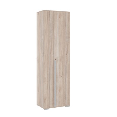 Шкаф двухдверный «Лайк 08.01», 620 × 420 × 2100 мм, цвет дуб мария / галька