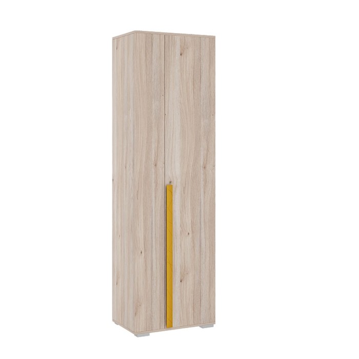 Шкаф двухдверный «Лайк 08.01», 620 × 420 × 2100 мм, цвет дуб мария / горчица - фото 1907558240