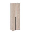 Шкаф двухдверный «Лайк 08.01», 620 × 420 × 2100 мм, цвет дуб мария / графит - Фото 1