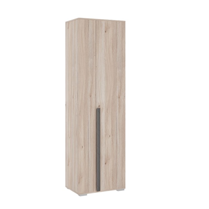 Шкаф двухдверный «Лайк 08.01», 620 × 420 × 2100 мм, цвет дуб мария / графит - фото 1907558245