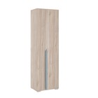 Шкаф двухдверный «Лайк 08.01», 620 × 420 × 2100 мм, цвет дуб мария / индиго - фото 109908860