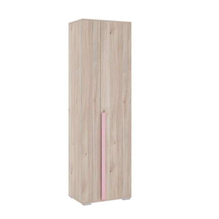 Шкаф двухдверный «Лайк 08.01», 620 × 420 × 2100 мм, цвет дуб мария / роуз - фото 1907558265
