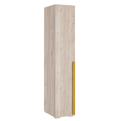 Шкаф однодверный «Лайк 01.01», 400 × 550 × 2100 мм, цвет дуб мария / горчица