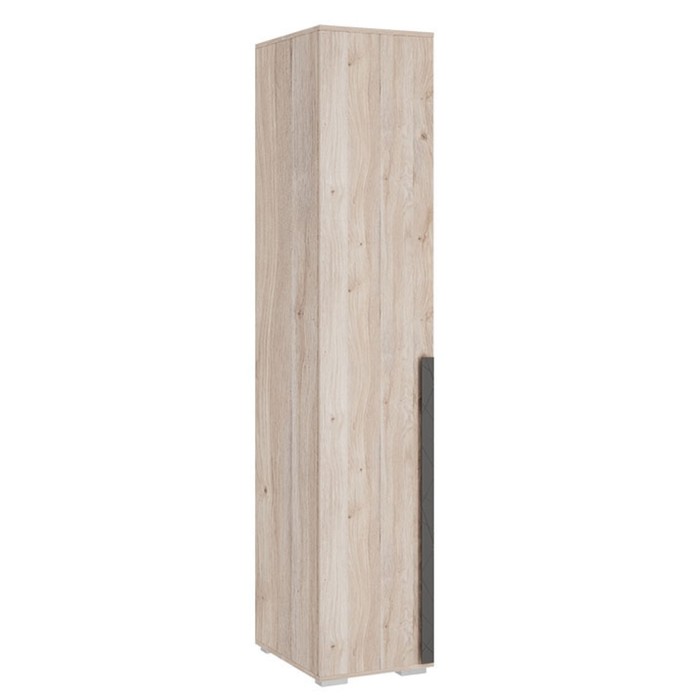 Шкаф однодверный «Лайк 01.01», 400 × 550 × 2100 мм, цвет дуб мария / графит