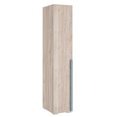 Шкаф однодверный «Лайк 01.01», 400 × 550 × 2100 мм, цвет дуб мария / индиго