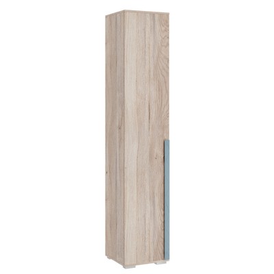 Шкаф однодверный «Лайк 07.01», 400 × 420 × 2100 мм, цвет дуб мария / индиго