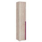Шкаф однодверный «Лайк 07.01», 400 × 420 × 2100 мм, цвет дуб мария / фуксия - фото 109908989