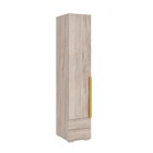 Шкаф однодверный «Лайк 54.01», 400 × 550 × 2100 мм, цвет дуб мария / горчица - Фото 1