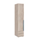 Шкаф однодверный «Лайк 54.01», 400 × 550 × 2100 мм, цвет дуб мария / индиго - Фото 1