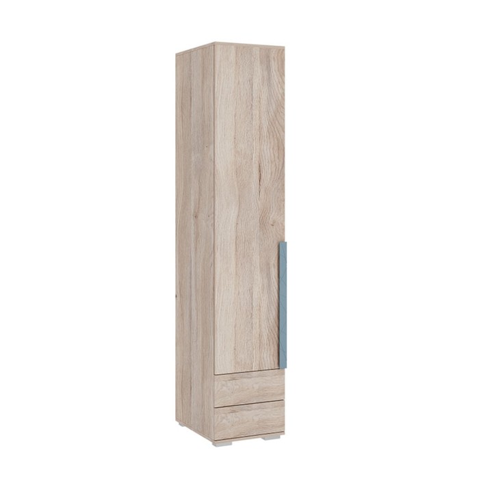 Шкаф однодверный «Лайк 54.01», 400 × 550 × 2100 мм, цвет дуб мария / индиго - Фото 1
