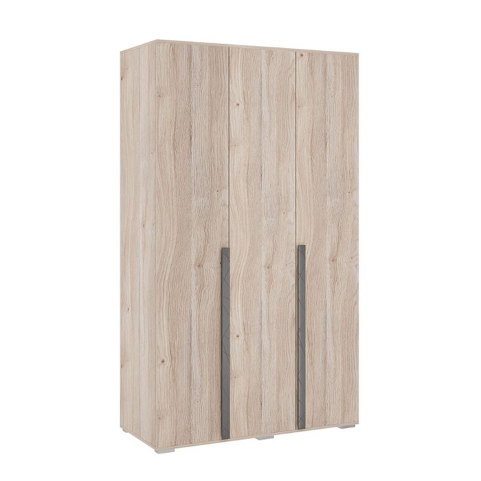 Шкаф трёхдверный «Лайк 05.01», 1200 × 550 × 2100 мм, цвет дуб мария / графит - Фото 1