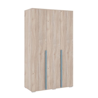Шкаф трёхдверный «Лайк 05.01», 1200 × 550 × 2100 мм, цвет дуб мария / индиго