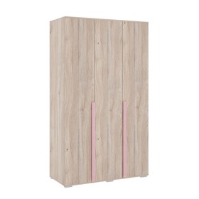 Шкаф трёхдверный «Лайк 05.01», 1200 × 550 × 2100 мм, цвет дуб мария / роуз