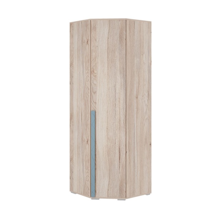 Шкаф угловой «Лайк 09.01», 700 × 700 × 2100 мм, цвет дуб мария / индиго