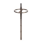 Адаптер «ЯМАН» под шуруповерт, с кругом, d=19 мм, для ледобуров HELIOS и ЛР, нержавеющая сталь - Фото 1