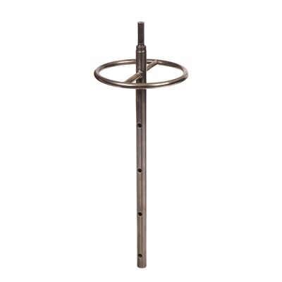 Адаптер «ЯМАН» под шуруповерт, с кругом, d=19 мм, для ледобуров HELIOS и ЛР, нержавеющая сталь