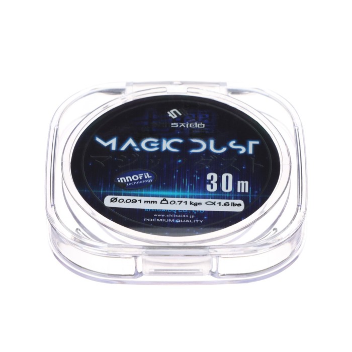 Леска Shii Saido Magic Dust, диаметр 0.091 мм, тест 0.71 кг, 30 м, хамелеон - Фото 1