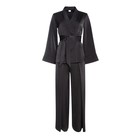 Костюм женский (жакет, брюки) MINAKU: Silk pleasure цвет чёрный, размер 46 7985302