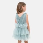 Платье нарядное для девочки KAFTAN, рост 110-116 см (32), цвет мятный - Фото 3