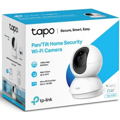 Камера видеонаблюдения IP TP-Link Tapo C200 4-4 мм, цветная