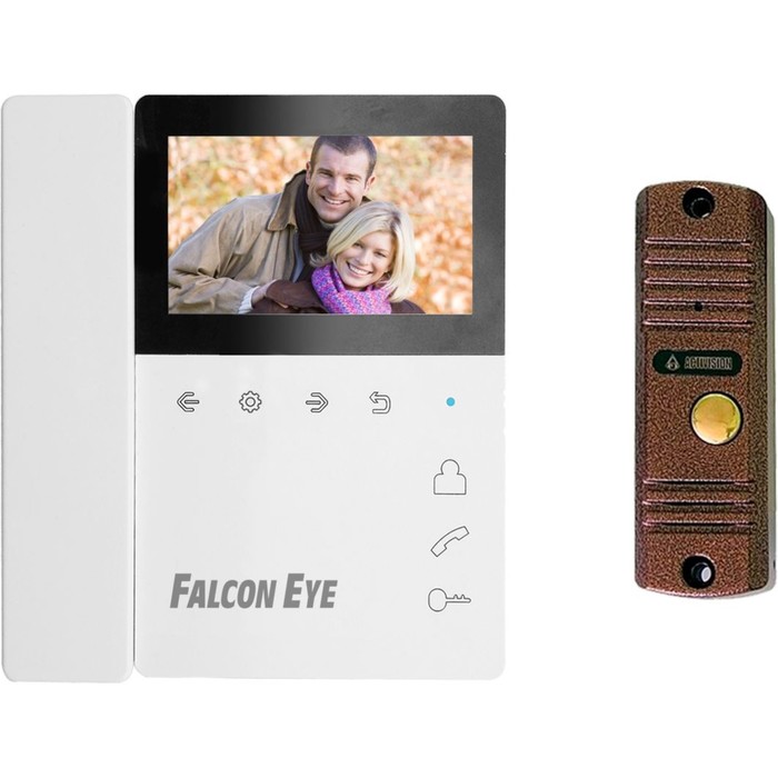 Видеодомофон Falcon Eye Lira + AVC-305, коричневый - Фото 1