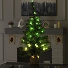 УЦЕНКА Гирлянда «Нить» 5 м роса, IP20, серебристая нить, 50 LED, пульт ДУ, свечение RGB, USB - Фото 10