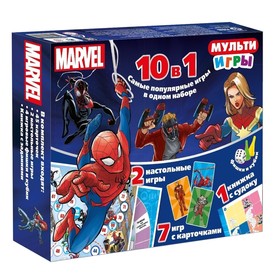 Развивающий набор «Мульти Игры 10 в 1. Супергерои Marvel»