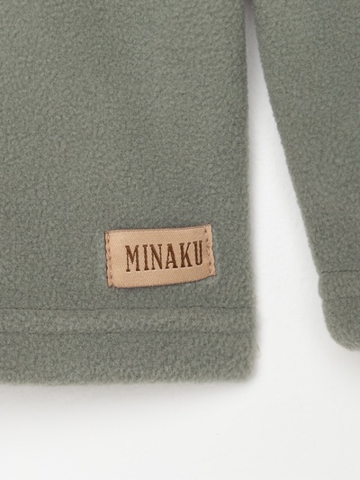 Толстовка детская флисовая MINAKU, цвет оливковый, размер 152-158 см
