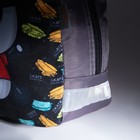 Рюкзак детский на молнии, светоотражающая полоса, цвет серый - Фото 4