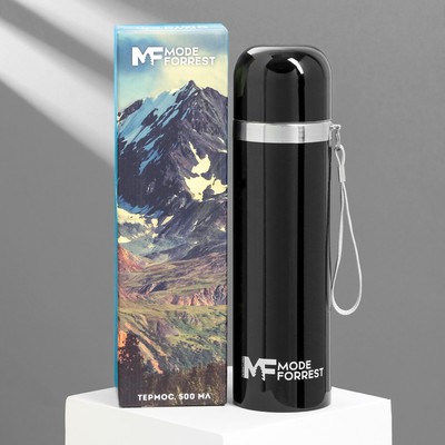 Термос Mode Forrest, 500 мл черный, время сохранения тепла 8-10 ч