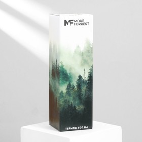 Термос с индикатором температуры «Mode Forrest», 500 мл, сохраняет тепло 8-10 ч