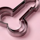 Набор форм для печенья «Неприличные фантазии», металл, 3 шт: 10×7 см, 9×6 см, 8×4.5 см 18+ - Фото 4