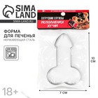 Форма для печенья «Сотрудник службы», металл, 10×7×1.3 см 18+ - Фото 1