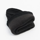 Шапка мужская с флисовым подкладом, цвет чёрный МИКС, размер 56-58 - Фото 6